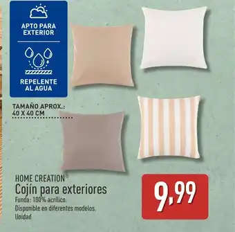 ALDI HOME CREATION Cojín para exteriores oferta