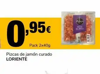 Supeco Pizca de jamón curado loriente oferta