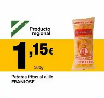 Supeco Patatas fritas al ajillo franjose oferta