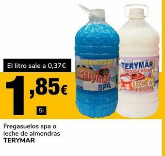 Supeco Fregasuelos spa o leche de almendras terymar oferta