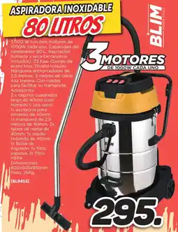 Mandatelo.com Aspiradora inoxidable oferta