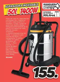 Mandatelo.com Aspiradora inoxidable 1400w oferta