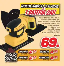 Mandatelo.com Multilijadora3 placas 1 bateria 2ah oferta