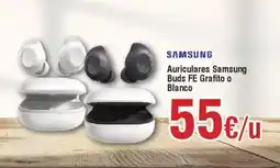Hiper FROIZ SAMSUNG Auriculares Samsung Buds FE Grafito o Blanco oferta