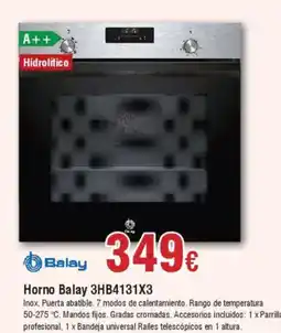Hiper FROIZ BALAY Horno Balay 3HB4131X3 oferta
