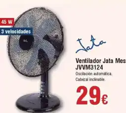 Hiper FROIZ JATA Ventilador Mesa JVVM3124 oferta