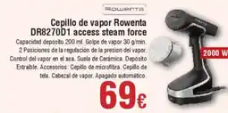 Hiper FROIZ ROWENTA Cepillo de vapor Rowenta DR8270D1 access steam force oferta