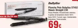 Hiper FROIZ BABYBLISS Plancha Pelo ST492E Steam Straight 230 oferta