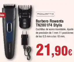 Hiper FROIZ ROWENTA Barbero TN2801F4 Stylis oferta