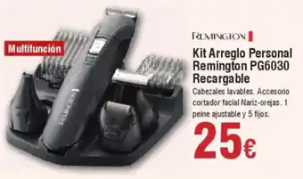 Hiper FROIZ REMINGTON Kit Arreglo Personal Remington PG6030 Recargable oferta