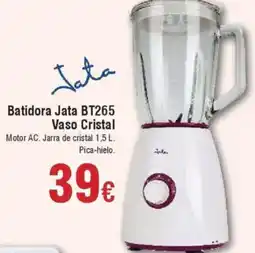 Hiper FROIZ JATA Batidora BT265 Vaso Cristal oferta