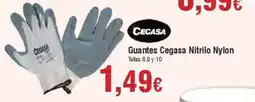 Hiper FROIZ CEGASA Guantes Nitrilo Nylon oferta