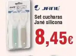 Hiper FROIZ JANE Set cucharas Jané silicona oferta