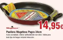 Hiper FROIZ MAGESTA Paellera Pagra 34cm oferta