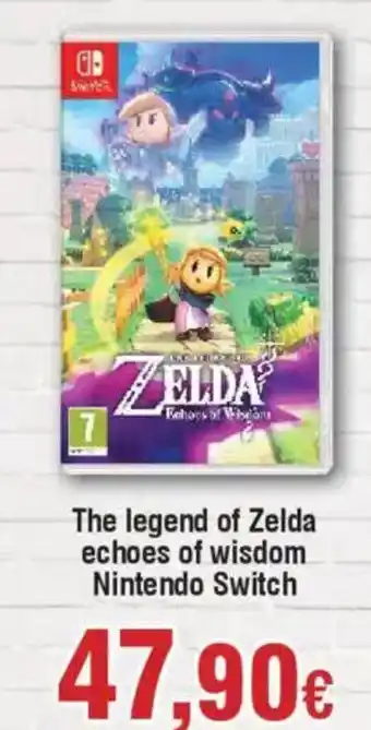 Hiper FROIZ The legend of Zelda echoes of wisdom Nintendo Switch oferta