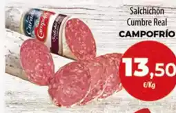 Spar Tenerife CAMPOFRÍO Salchichón Cumbre Real oferta