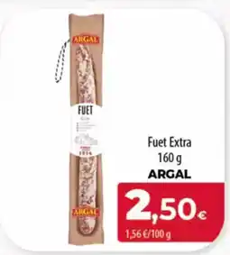 Spar Tenerife ARGAL Fuet Extra oferta