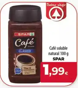 Spar Tenerife SPAR Café soluble natural oferta