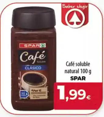 Spar Tenerife SPAR Café soluble natural oferta