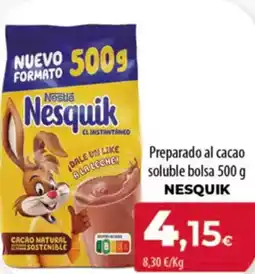 Spar Tenerife NESQUIK Preparado al cacao soluble bolsa oferta