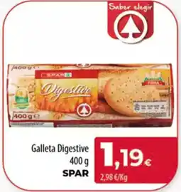 Spar Tenerife SPAR Galleta Digestive oferta