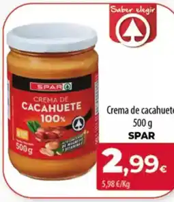 Spar Tenerife SPAR Crema de cacahuete oferta