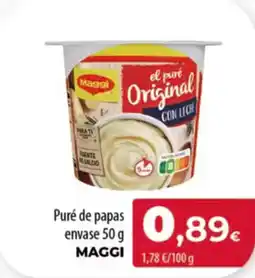 Spar Tenerife MAGGI Puré de papas envase oferta