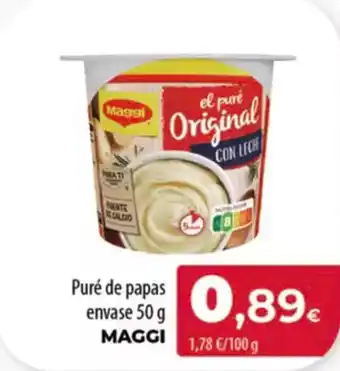Spar Tenerife MAGGI Puré de papas envase oferta