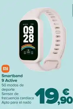 Carrefour Xiaomi - smartband 9 active oferta