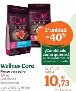 TiendAnimal Wellness core - pinso per a gos oferta
