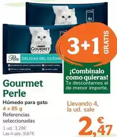 TiendAnimal Gourmet perle - humit per a gat oferta