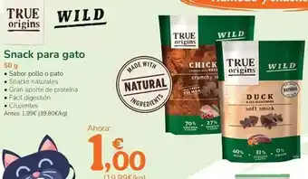 TiendAnimal Wild - snack per a gat oferta