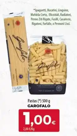 SPAR Lanzarote Garofalo - pastas oferta