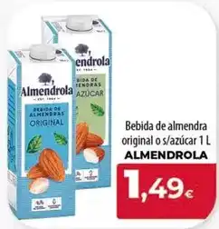 SPAR Lanzarote Almendrola - bebida de almendra original o s/azúcar oferta