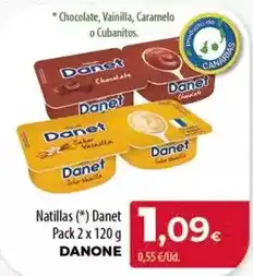 SPAR Lanzarote Danone - natillas oferta