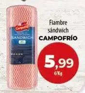 SPAR Lanzarote Campofrío - fiambre sandwich oferta