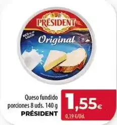 SPAR Lanzarote Président - queso fundido porciones oferta