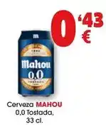 TOP Cash & Carry Mahou - cerveza 0,0 tostada oferta