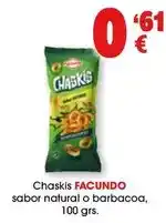 TOP Cash & Carry Facundo - chaskis sabor natural oferta