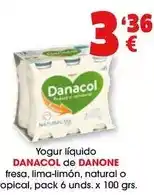 TOP Cash & Carry Danone - yogur liquido oferta