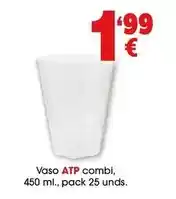 TOP Cash & Carry Atp - vaso combi, 450 ml., pack 25 unds oferta