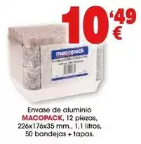 TOP Cash & Carry Macopack - envase de aluminio oferta
