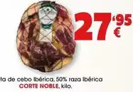 TOP Cash & Carry Corte noble - paleta de cebo ibérica, 50% raza ibérica oferta