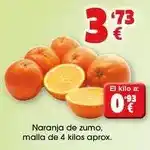 TOP Cash & Carry Naranja de zumo oferta