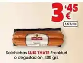 TOP Cash & Carry Luis thate - salchichas frankfurt o degustación oferta