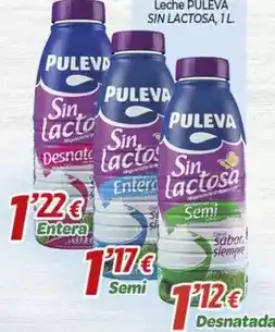 Alsara Supermercados Puleva - leche sin lactosa oferta