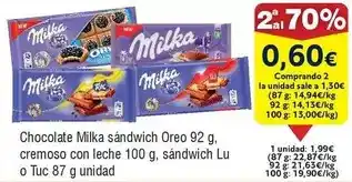 FROIZ Milka - chocolate oreo oferta