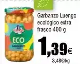 FROIZ Luengo - garbanzo ecologico extra frasco oferta