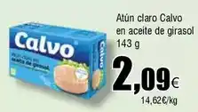 FROIZ Calvo - atun claro en aceite de girasol oferta