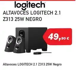 Microsshop Logitech - altavoces 2.1 z313 25w negro oferta